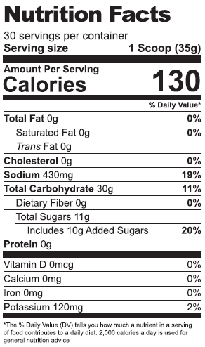 Carb + Electrolyte